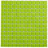 Lime Glass Mosaic tile, (L)300mm (W)300mm
