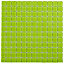 Lime Glass Mosaic tile, (L)300mm (W)300mm