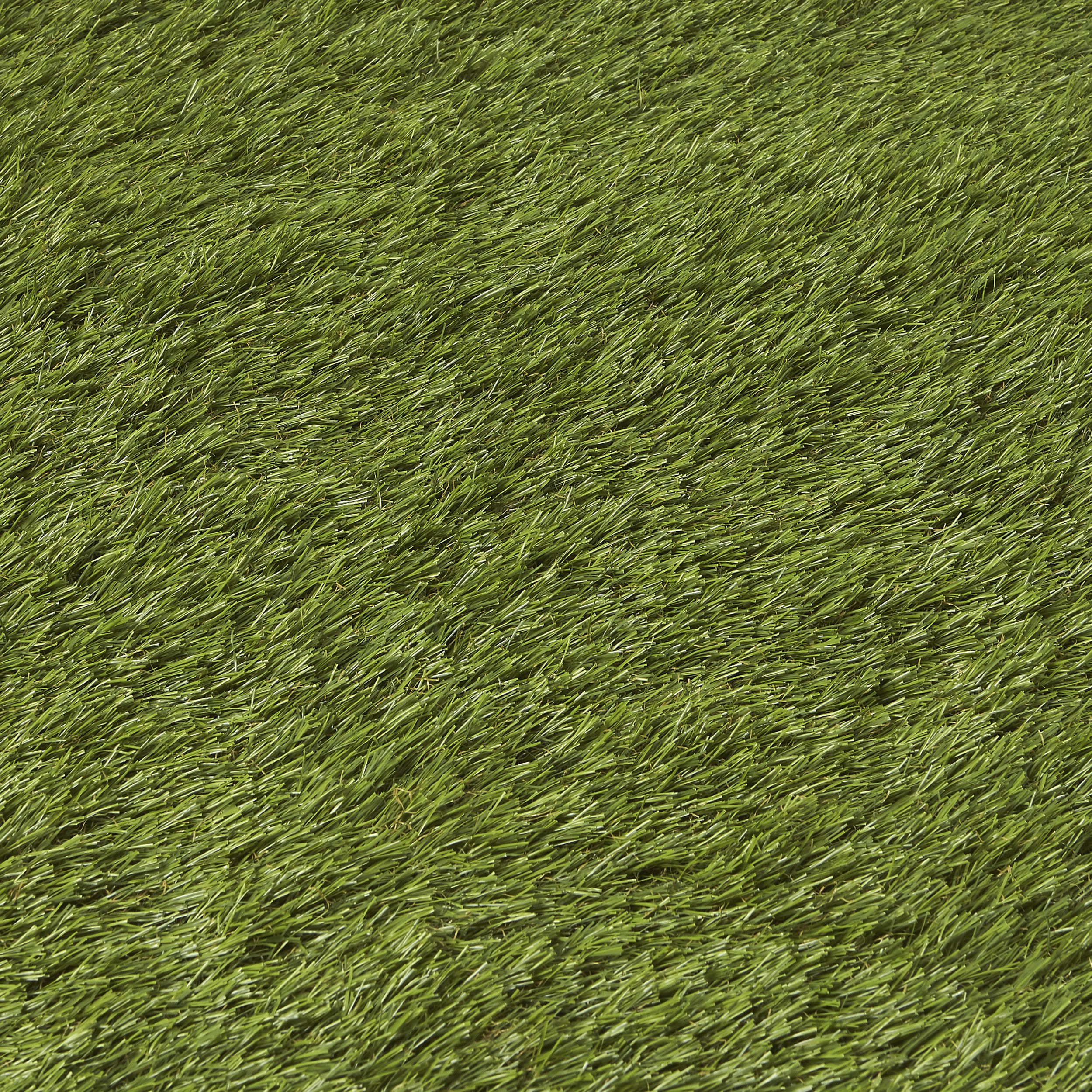 Linden Medium density Artificial grass (L)4m (W)2m (T)32mm DIY at B&Q
