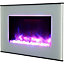Lingga 1.9kW White Electric Fire