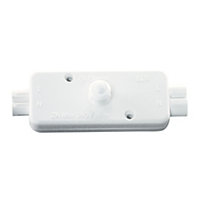 Link & Light 1 way White In-line Switch