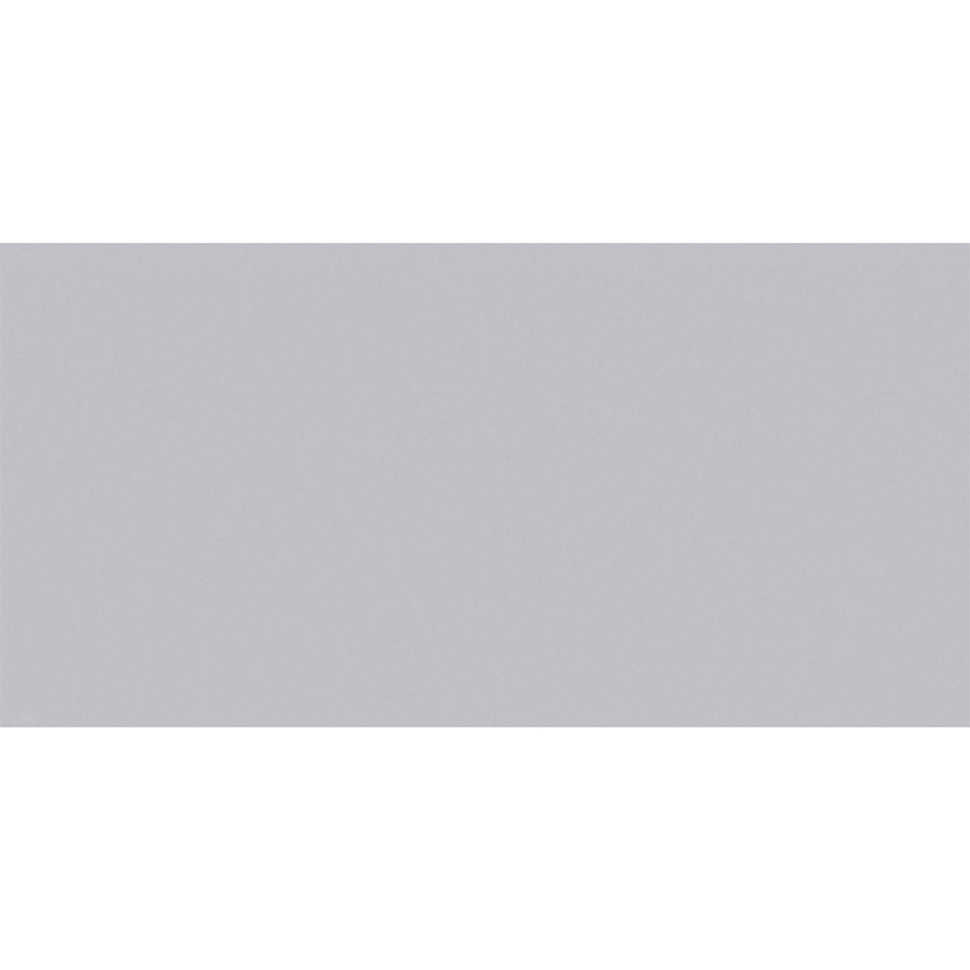Lira Grey Gloss Flat Ceramic Indoor Wall Tile, Pack of 50, (L)200mm (W)100mm