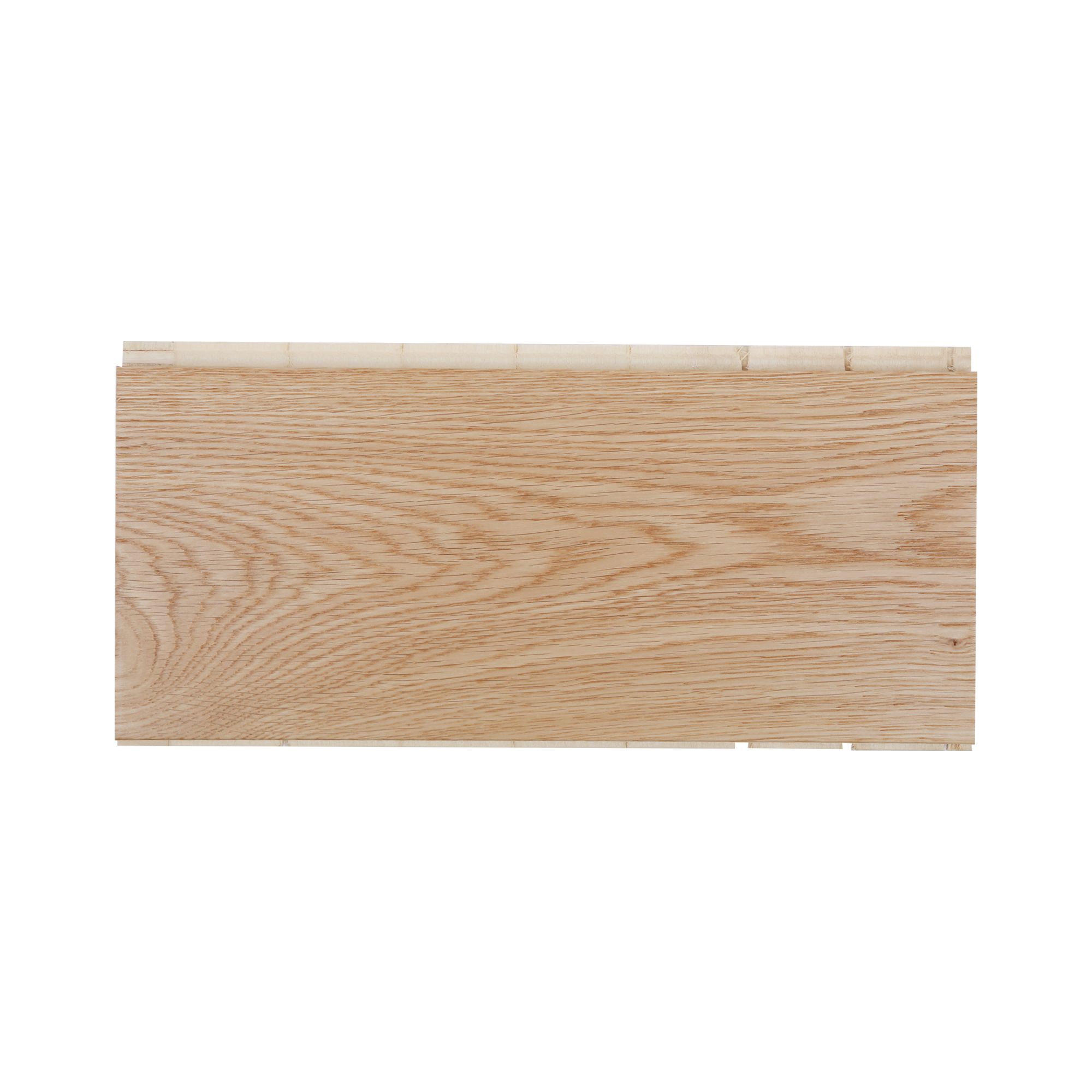 Liskamm Oak Real wood top layer Flooring Sample, (W)130mm DIY at B&Q