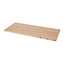 Liskamm Oak Real wood top layer Flooring Sample, (W)130mm