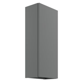 Lismore Matt Dust grey Wall-mounted Single Bathroom Cabinet (H)72cm (W)30cm