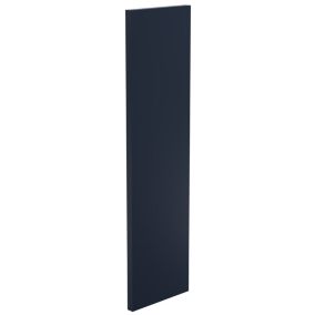 Lismore Matt Indigo blue MDF & MFC Bathroom Wall Panel (H)720mm (W)192mm