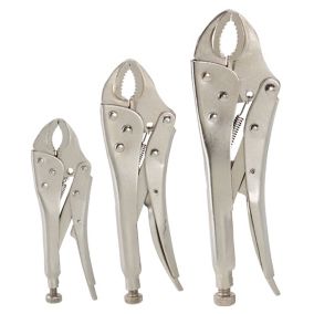 Locking pliers, Set of 3