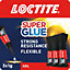 Loctite Power Gel Mini Trio Superglue 1g, Pack of 3