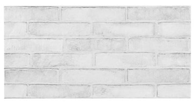 Lofthouse Whitewash Matt Brick Ceramic, White Brick Floor Tile