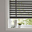 Lone Grey Woodgrain effect PVC Venetian Blind (W)160cm (L)180cm