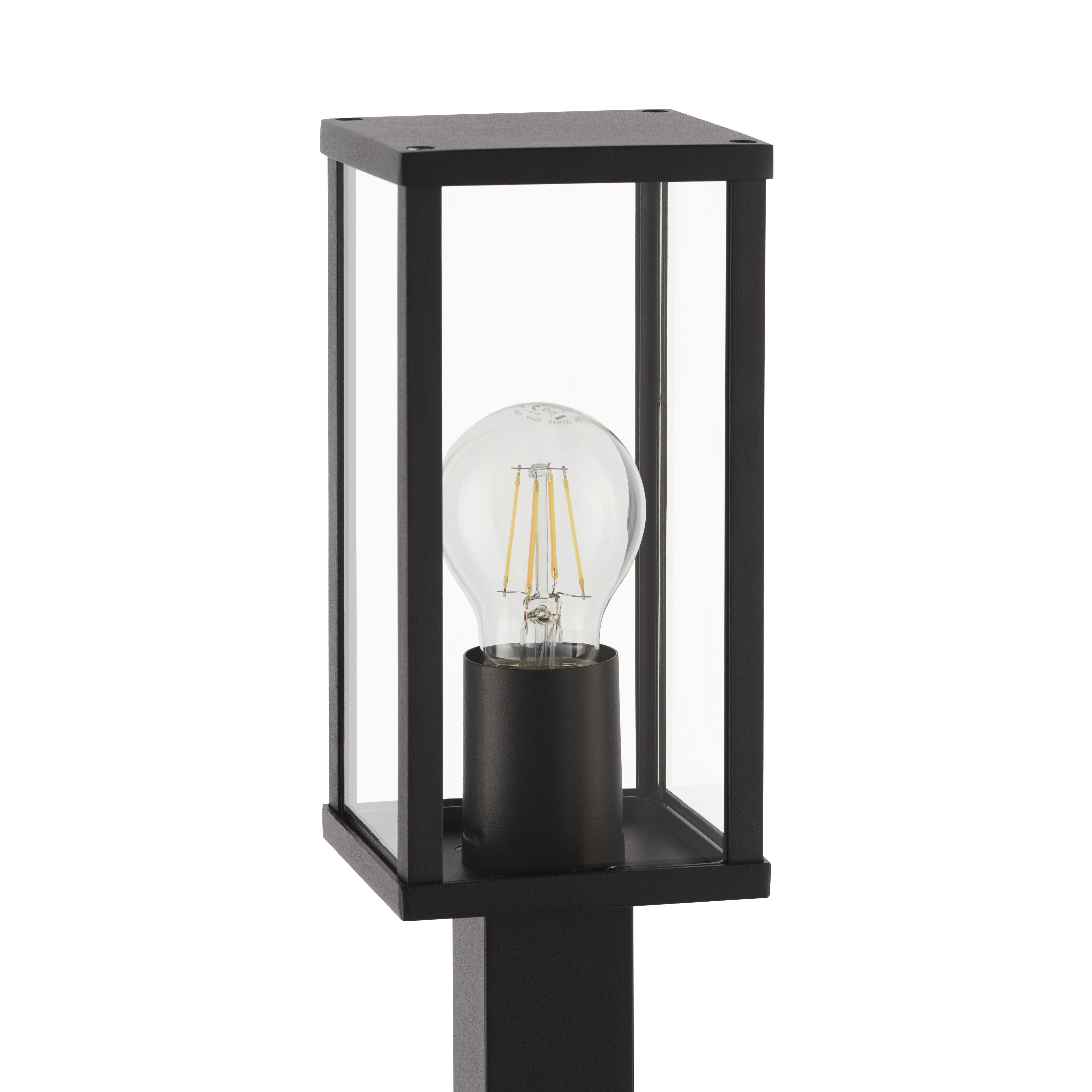 Longham Mains-powered (wired) 1 lamp Outdoor Post light (H)650mm
