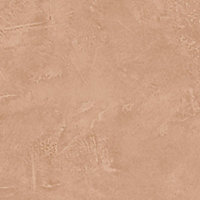 Lonrai Peach Plastered effect Textured Wallpaper