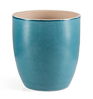 Lorance Blue Terracotta Plant pot (Dia)18cm