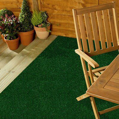 Low density Artificial grass (L)2m (W)2m (T)6.5mm