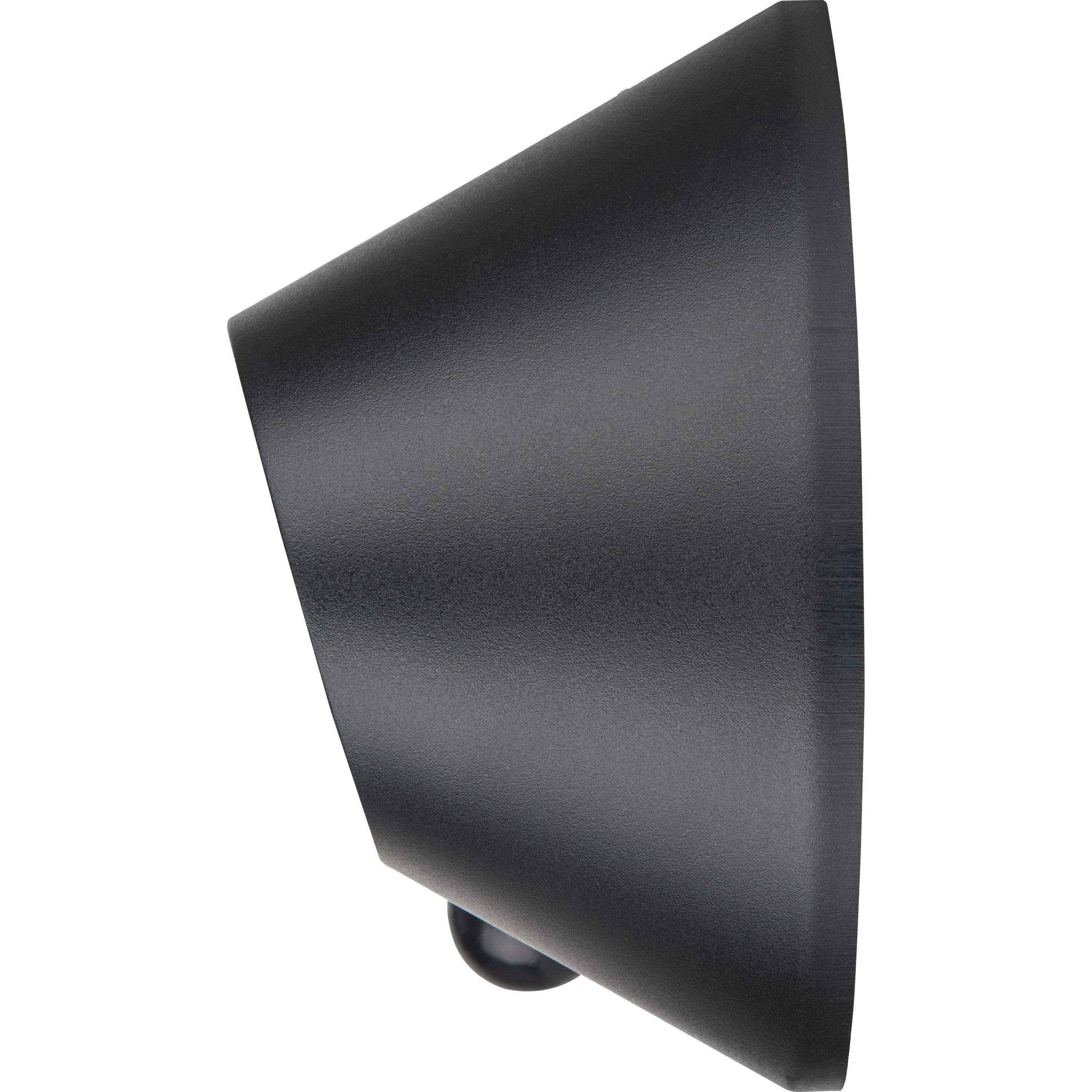Luceco Carina Bulkhead Non-adjustable Black Solar-powered LED 5W PIR ...