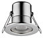 Luceco Chrome effect Fixed LED Fire-rated Warm white Downlight 5W IP65, Pack of 6