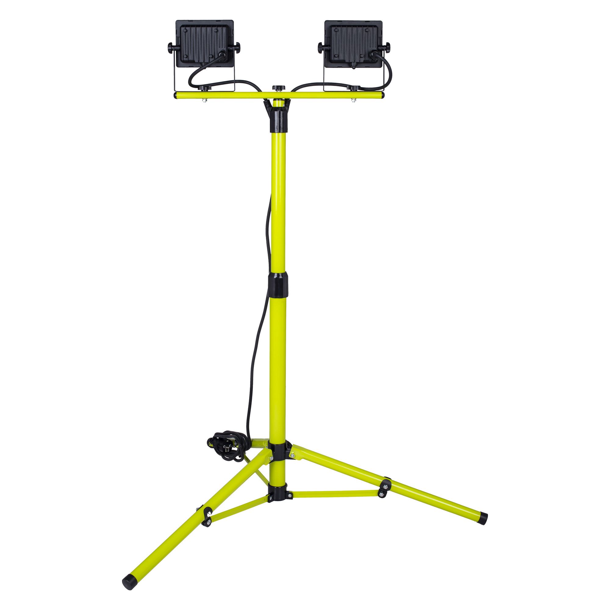 Luceco Eco Twin 40W 3200lm Corded Integrated LED Work light with tripod