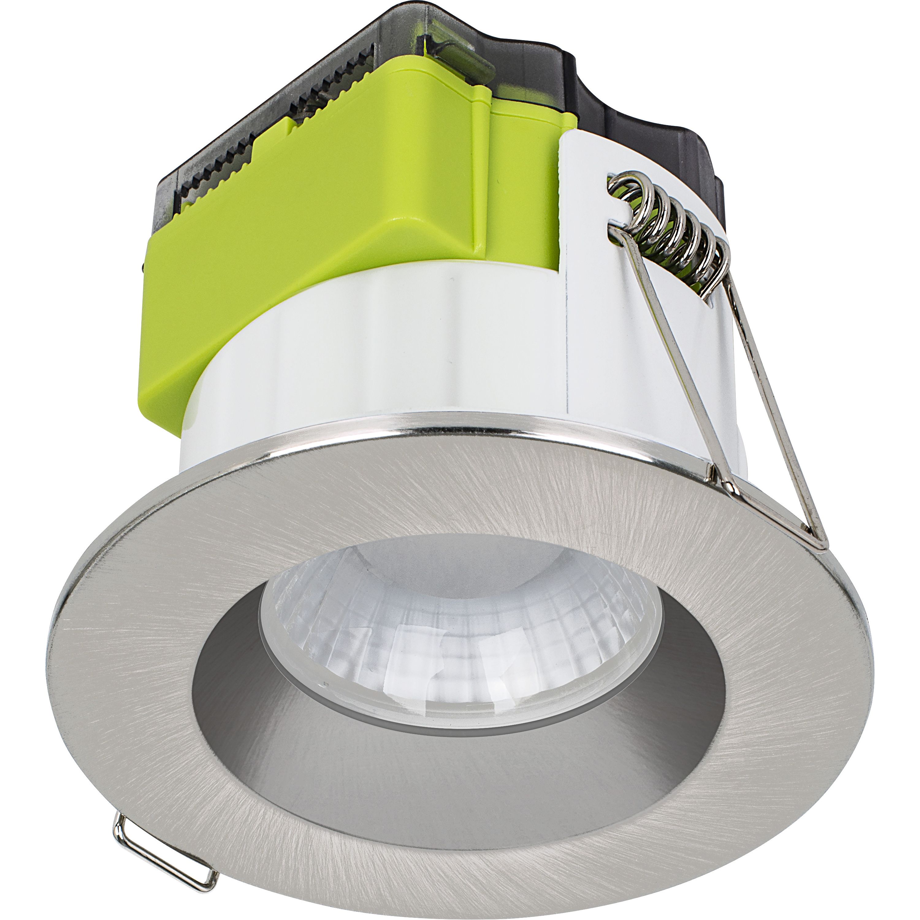Luceco FType MK2 LED-Downlight – 4W/6W Wählbar, CCT 3000K Dim2Warm, IP65, Für Badezimmer & Küche