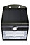 Luceco LEXS40B40-01 Black Solar-powered Cool white LED PIR Floodlight 400lm
