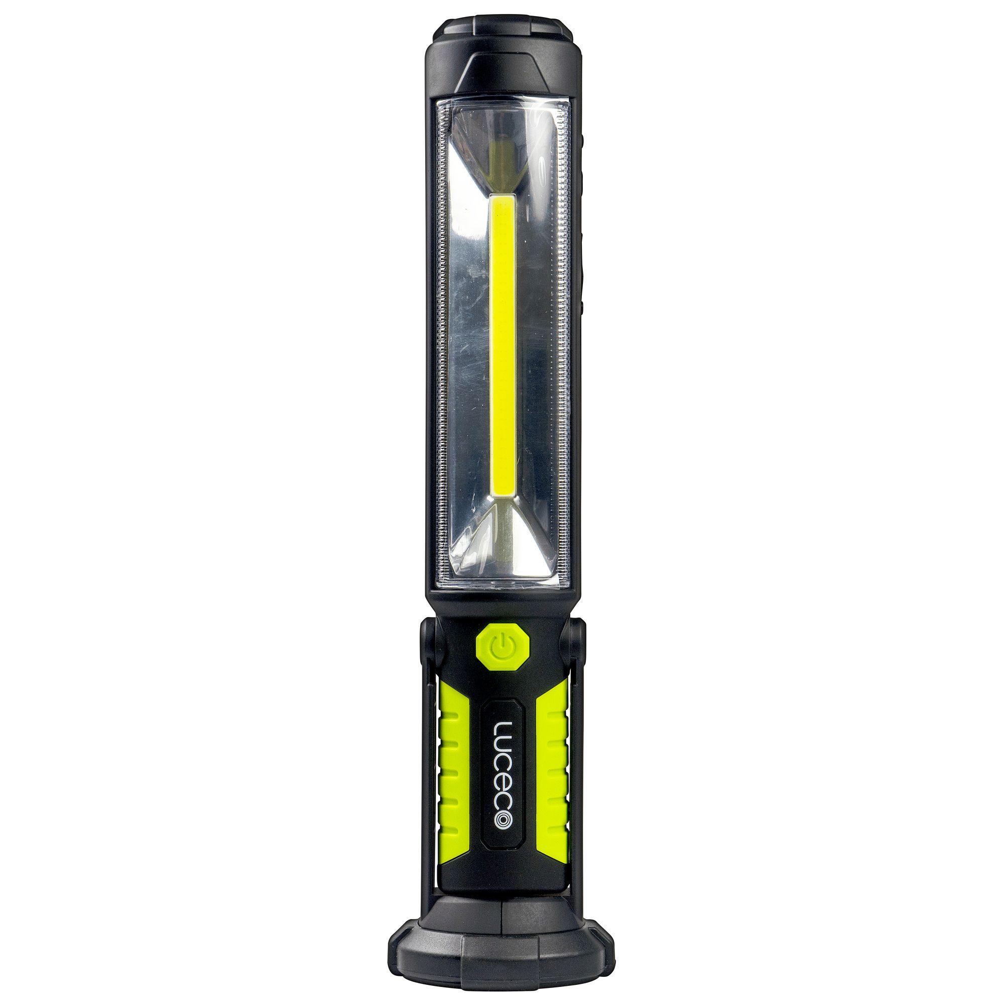 Luceco Tilt Black & green LED Inspection light 5V 450lm