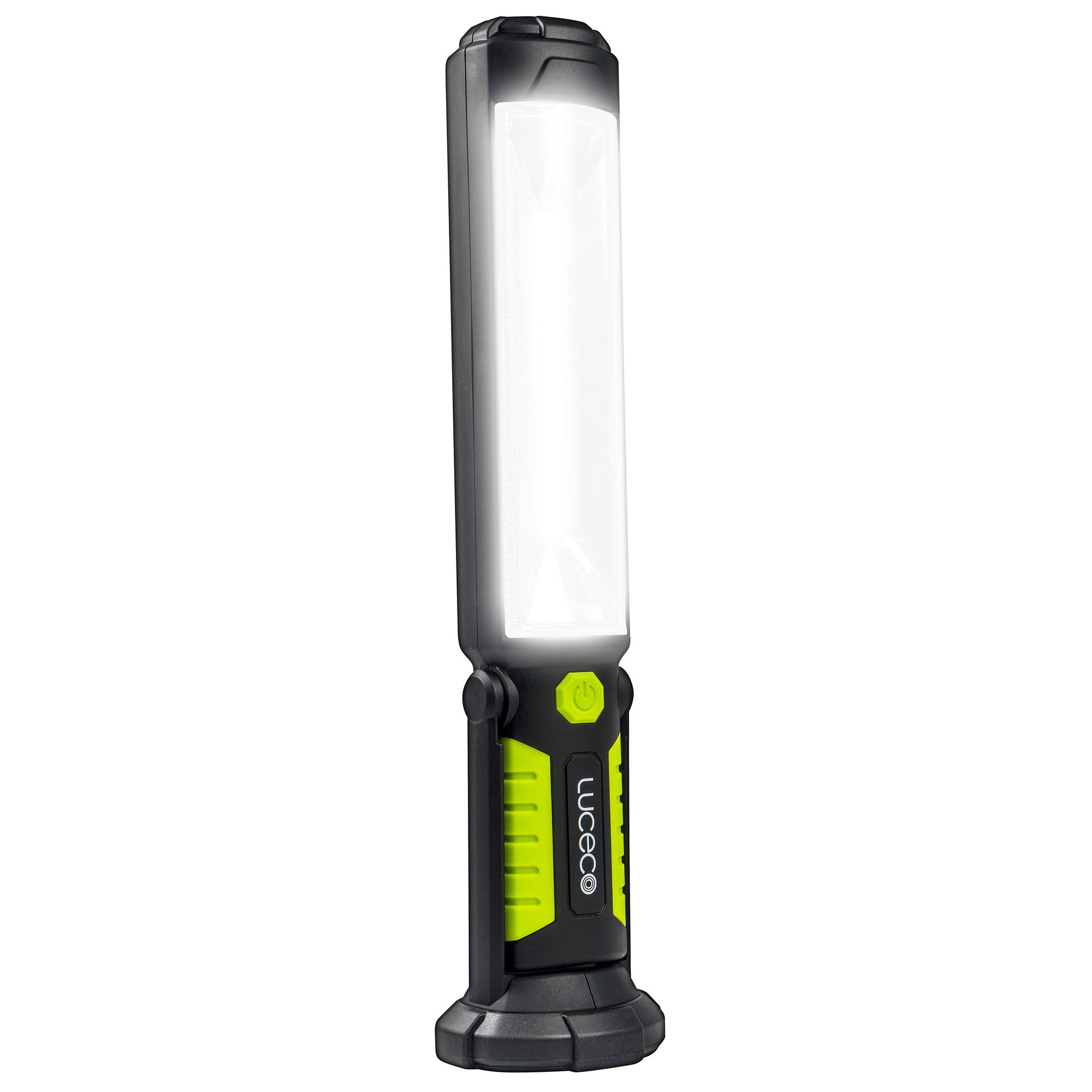 Luceco Tilt Black & green LED Inspection light 5V 450lm