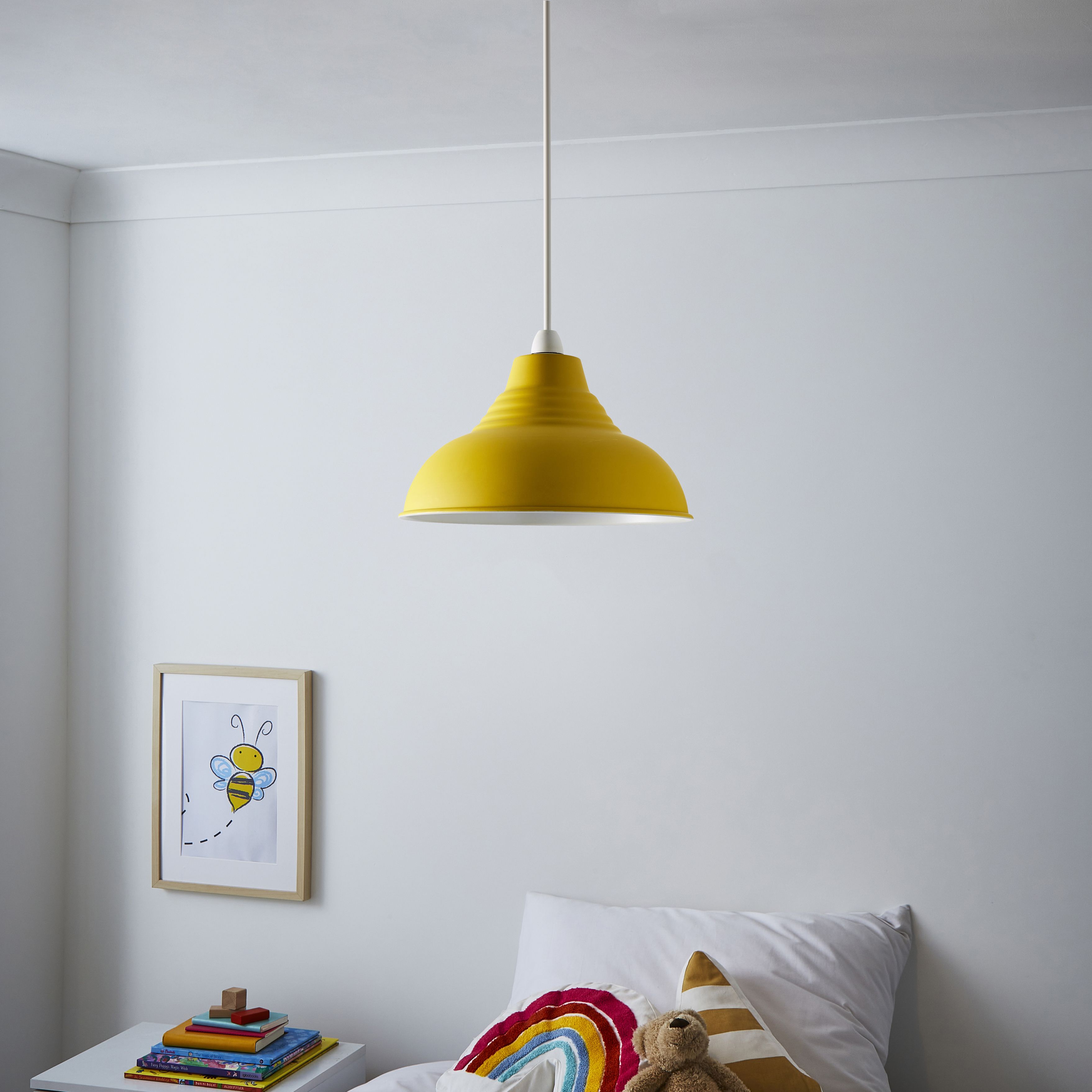 Lucia Super Lemon Domed Easy Fit Light shade (D)30cm