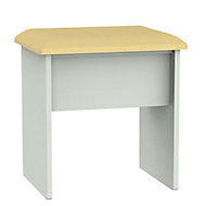 Lugano Grey Dressing table stool (H)510mm