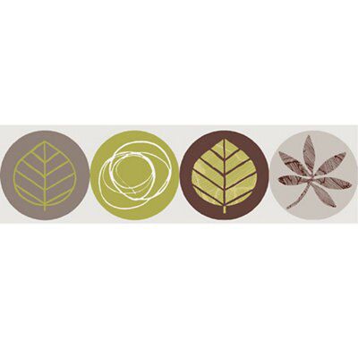 Lutece Circle leaf Multicolour Border