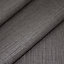 Lutece Plain Black & taupe Tweed Textured Wallpaper