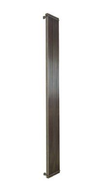 Lynix Silver Vertical Radiator, (W)380mm x (H)1500mm | DIY at B&Q
