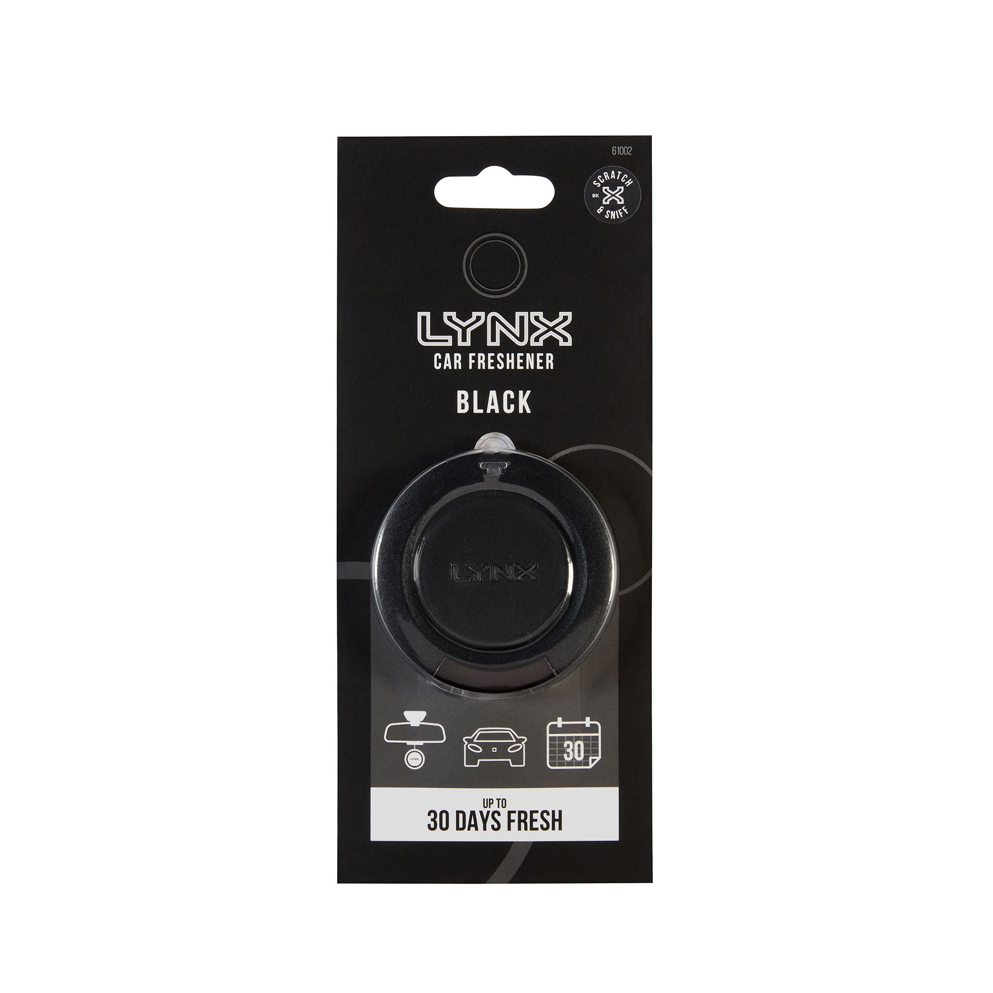 LYNX Black Hanging air freshener