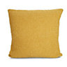 Lyssa Plain Yellow Cushion (L)50cm x (W)50cm