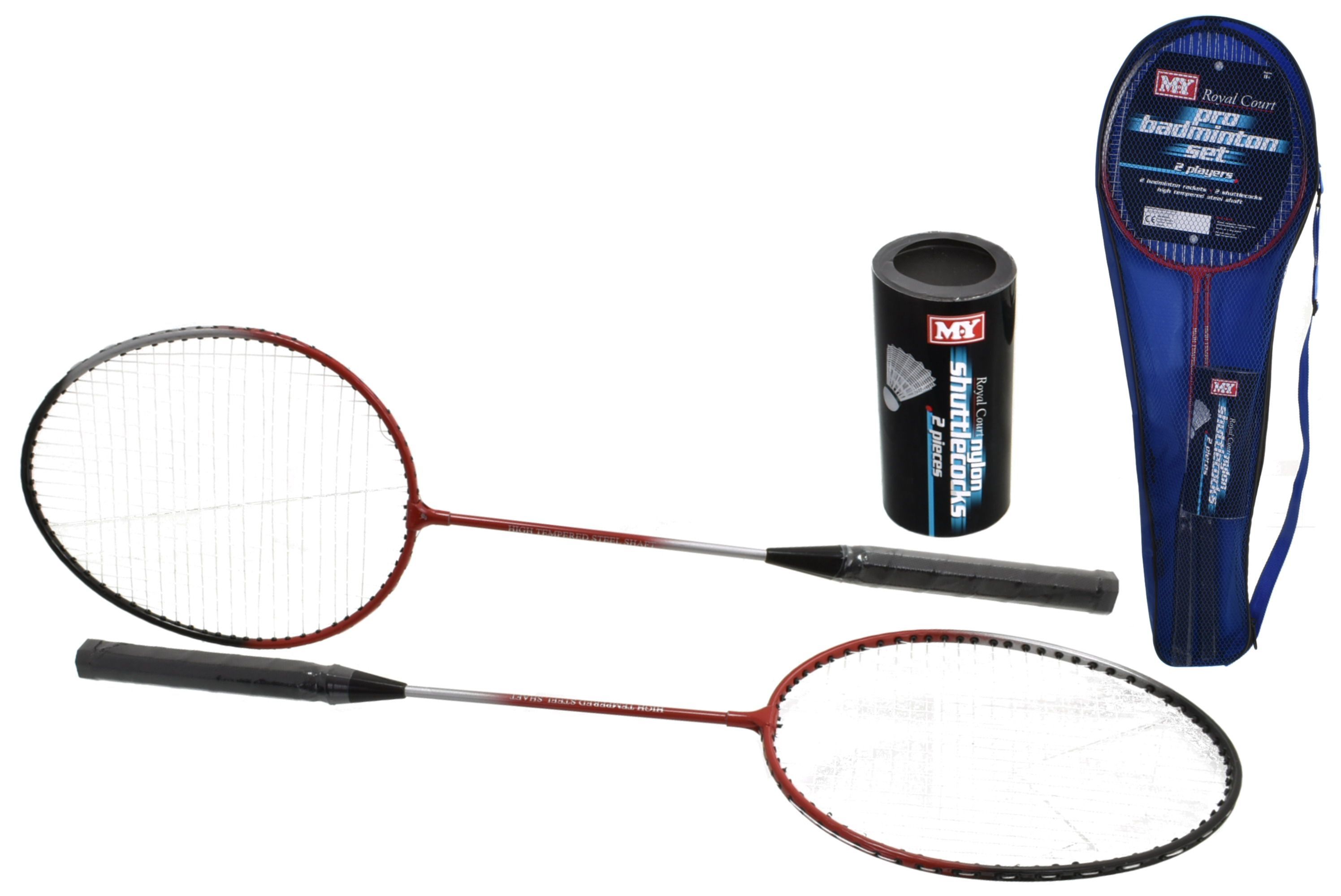 Best High-Quality Badminton Pro complete badminton set, with aluminum  poles, rackets and birdies