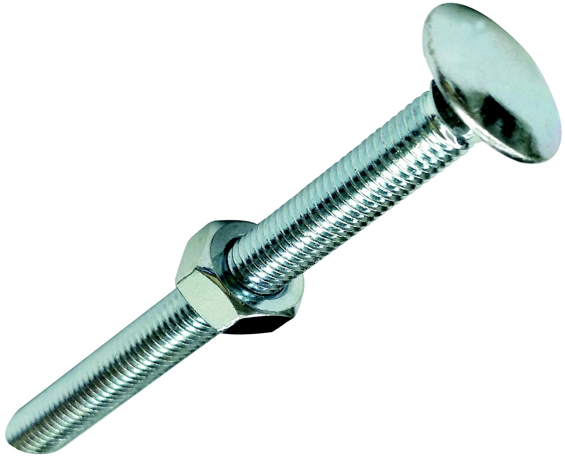 M10 Coach bolt (L)180mm, Pack of 50
