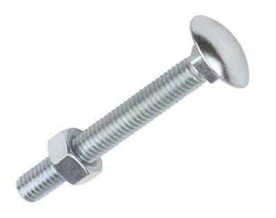 M10 Coach bolt (L)180mm, Pack of 50