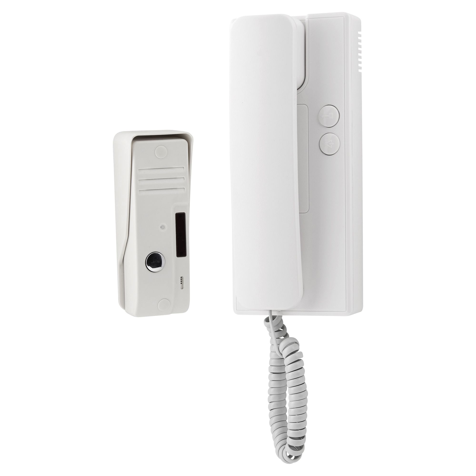 M126F+P104 Intercom system White