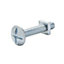 M5 Roofing bolt & nut (L)30mm, Pack of 10