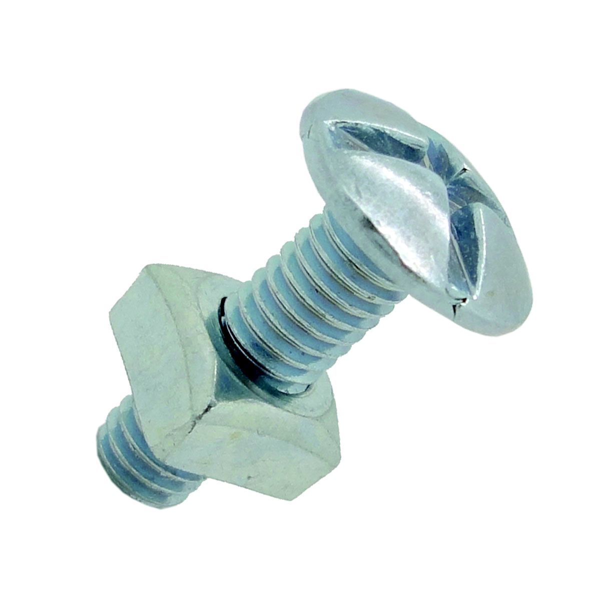 M5 Roofing bolt & nut (L)50mm, Pack of 10