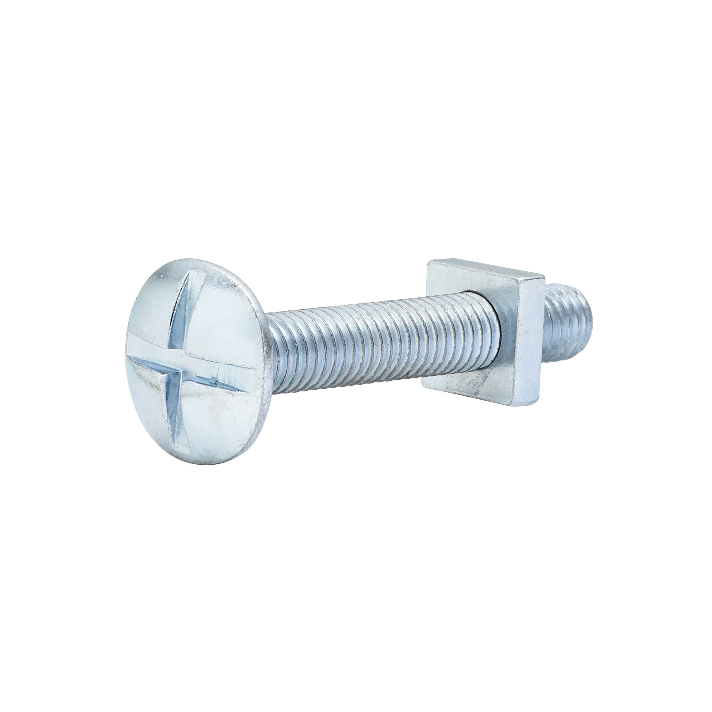 M8 Roofing bolt & nut (L)50mm, Pack of 10 | DIY at B&Q