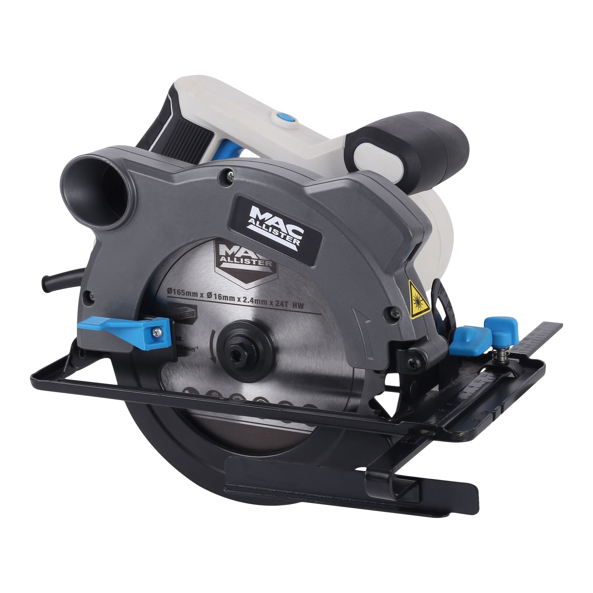 Mac Allister 1200W 240V 165mm Corded Circular saw MCS1200