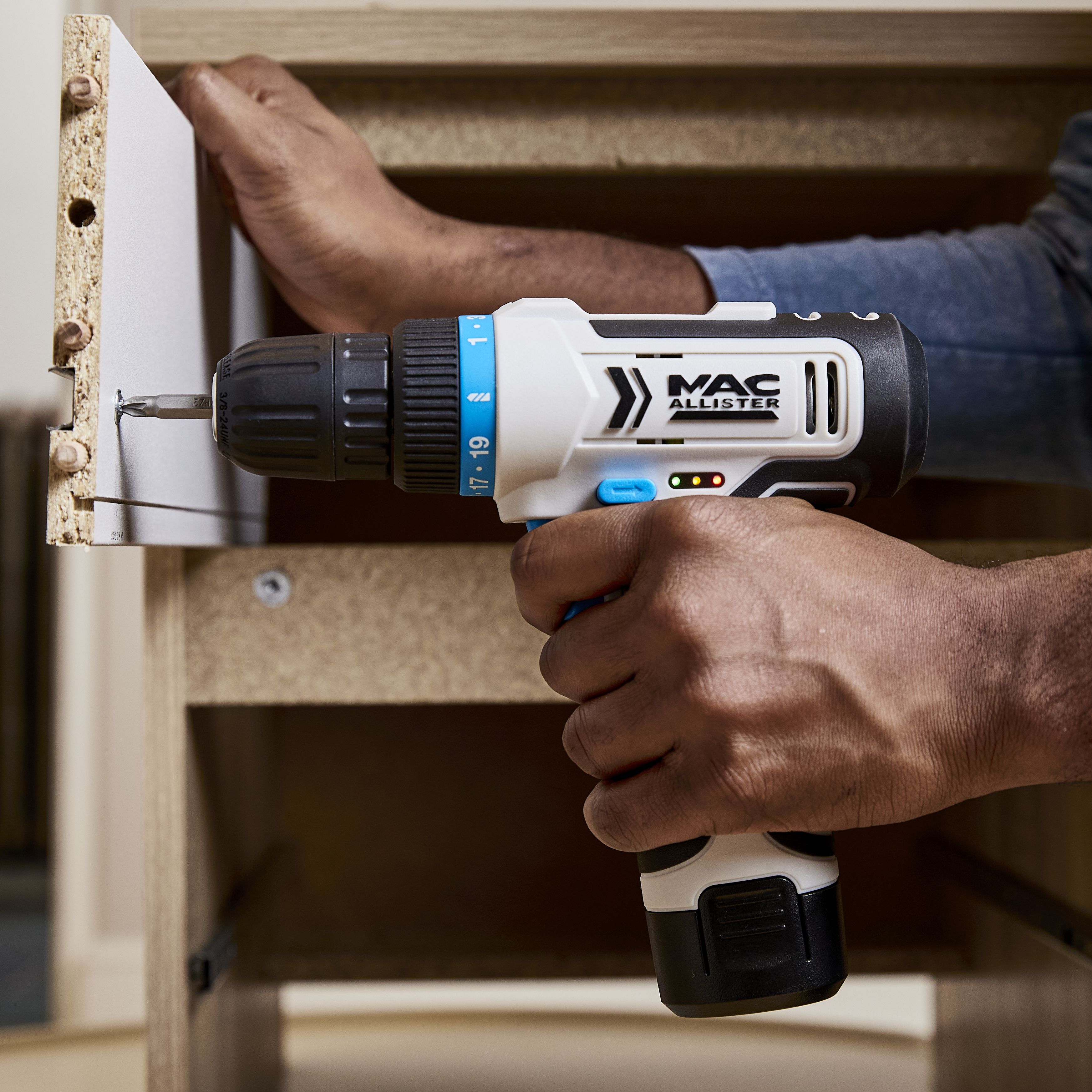 Mac Allister 12V Li-ion Cordless Drill driver (1 x 1.5Ah) - TTG869DDH