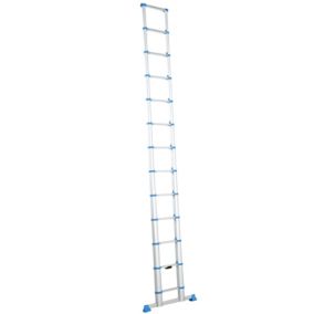 Mac Allister 13 tread Telescopic Ladder