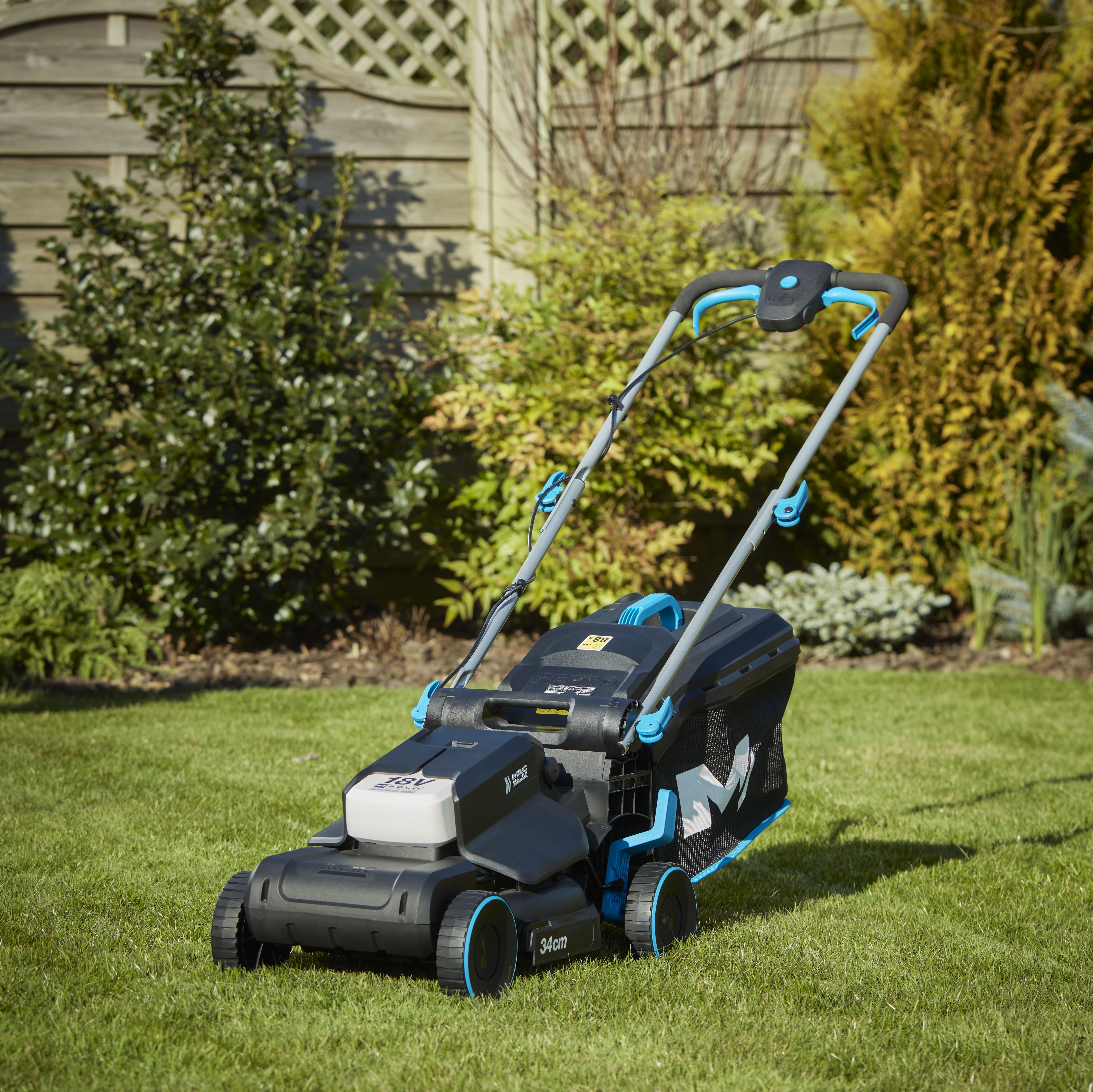 Mac Allister 1300W Corded Rotary Lawnmower - MLM1334