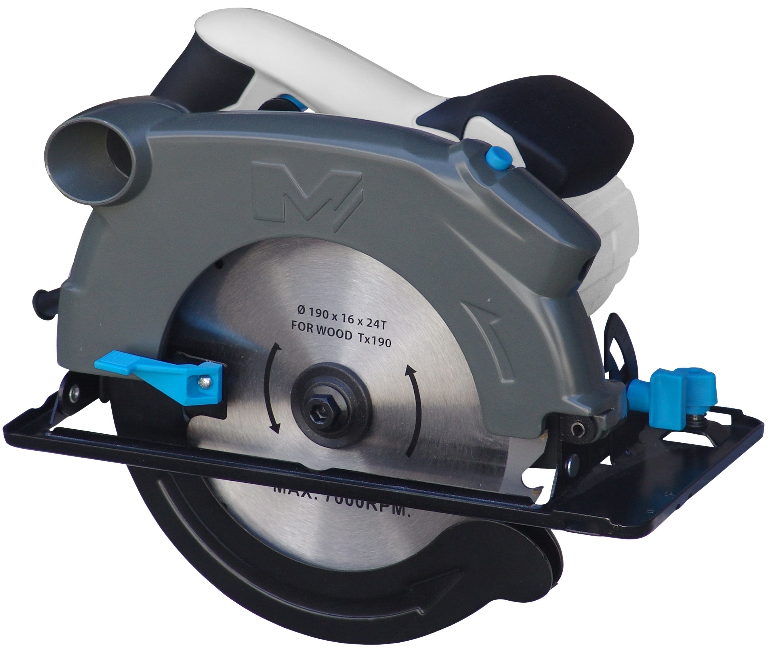 Mac Allister 1500W 240V 190mm Corded Circular saw MSCS1500 Refurbished DIY at B Q