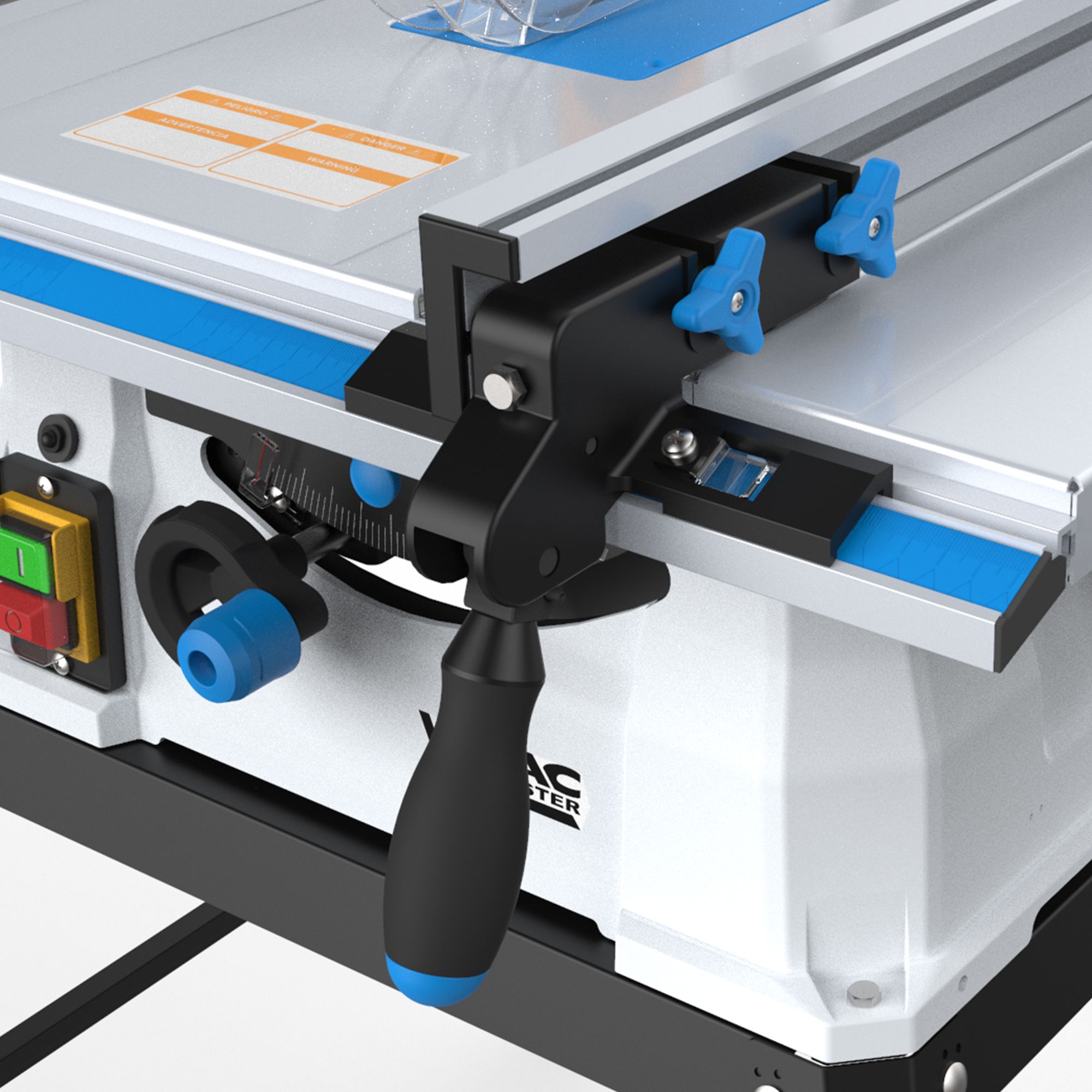 Mac Allister 1500W 240V 254mm Corded Table saw MSTS1500 A DIY at B Q