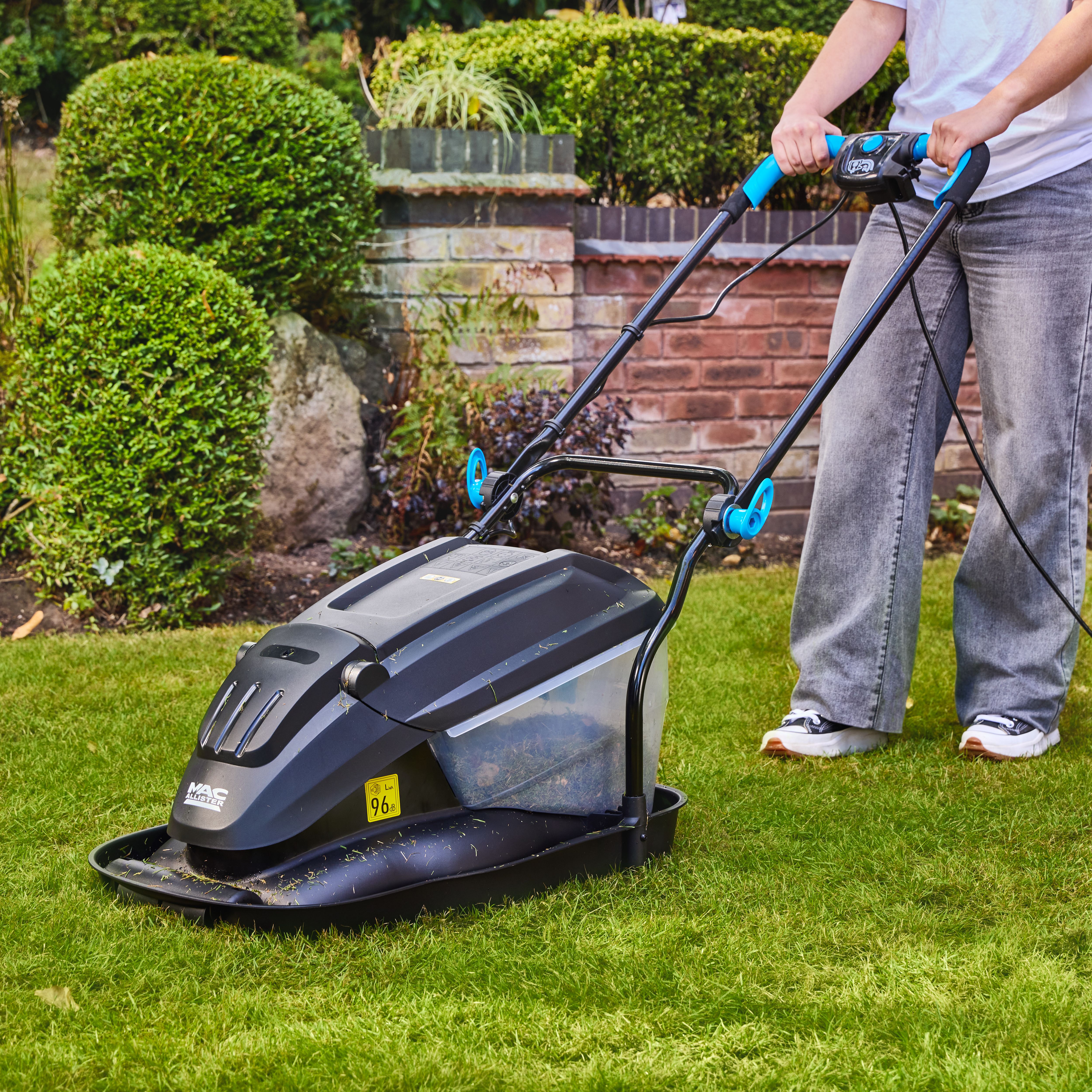 Mac Allister 1800W 36cm Corded Hover Lawnmower - TTB1019HVM