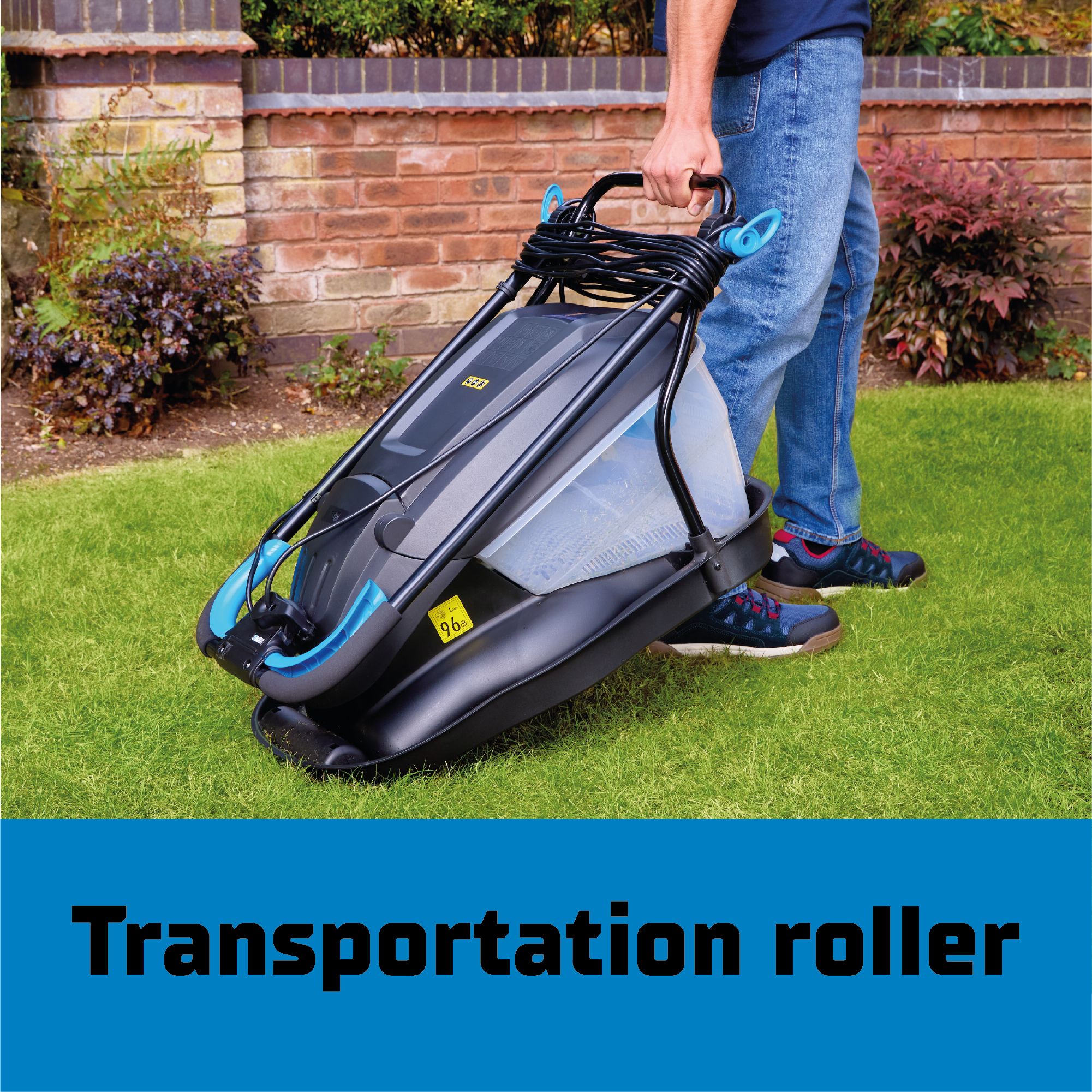 Mac Allister 1800W 36cm Corded Hover Lawnmower - TTB1019HVM