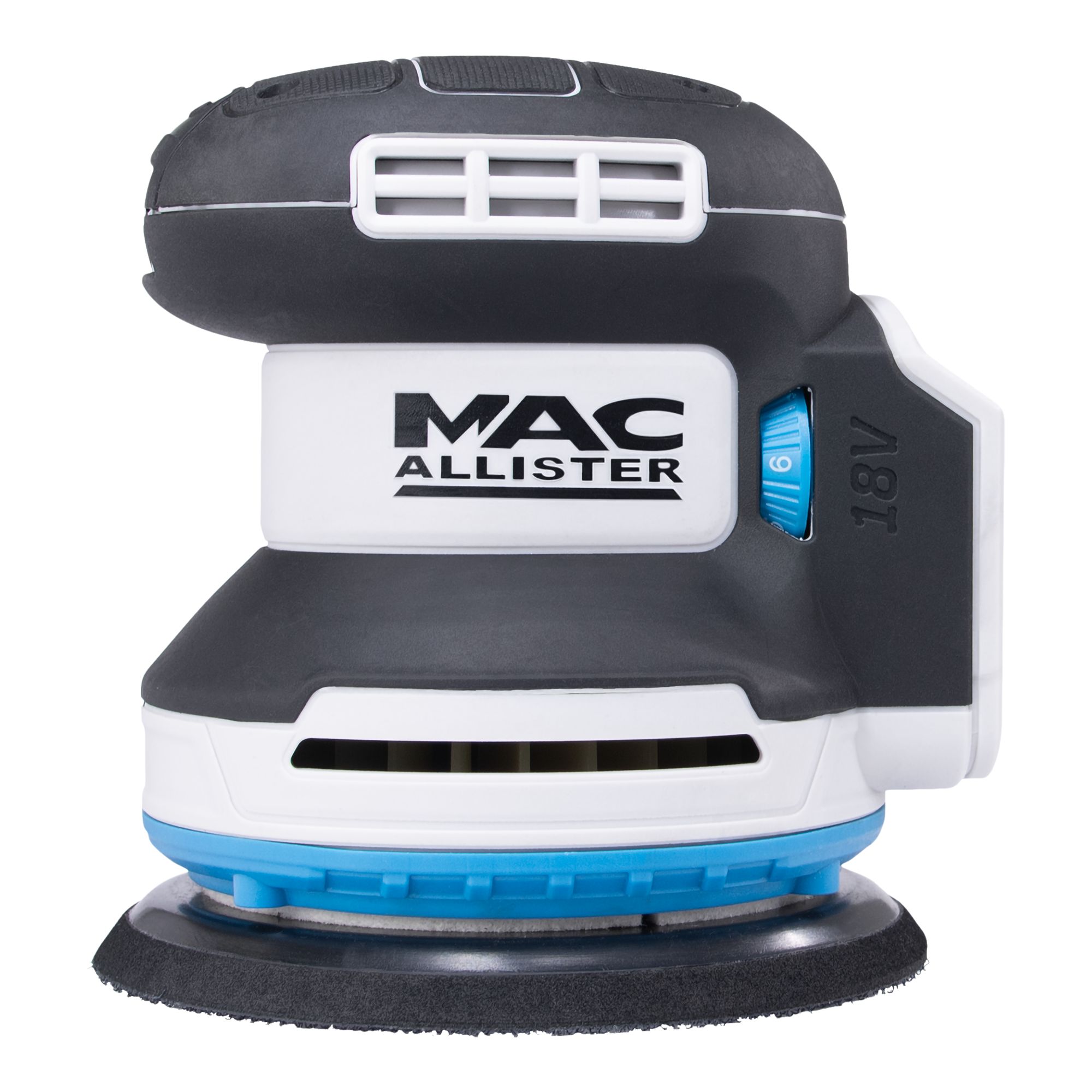 Mac Allister 18V 125mm Li-ion Titan TXP Brushed Cordless Random orbit ...