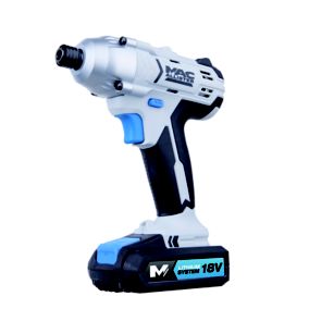 Mac Allister 18V 2 x 1.5Ah Li-ion Brushed Cordless Impact driver MSID18-Li