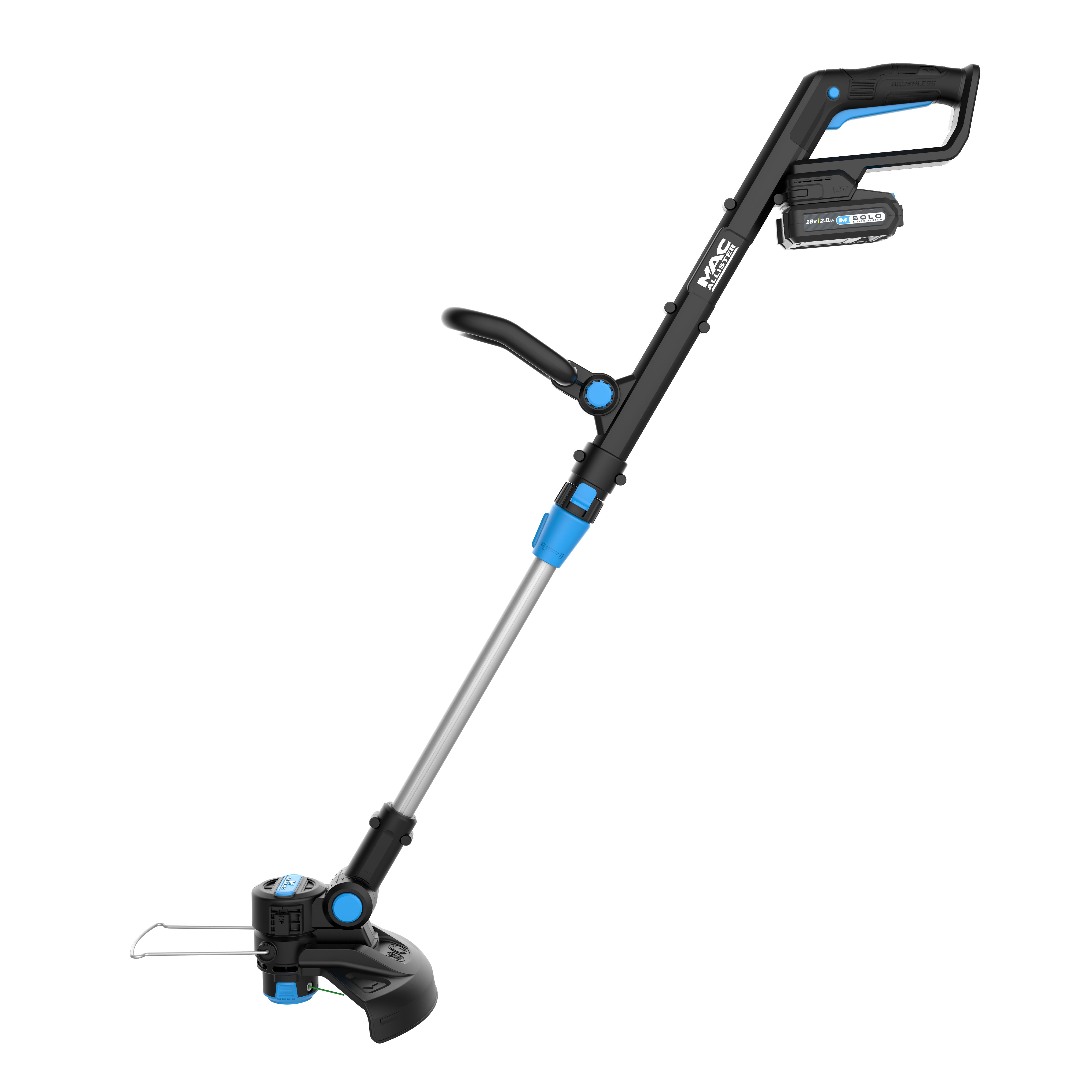 Mac Allister 18V 250mm Cordless Grass trimmer (1 x 2Ah) - MCI1198GGT